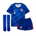 Maillot de foot Croatie Josko Gvardiol #4 Extérieur vêtements enfant Europe 2024 Manches Courtes (+ pantalon court)